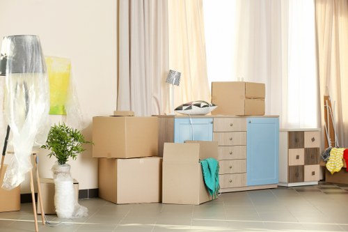 Customer submitting a complaint about a moving service