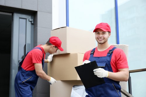 Man and van service supporting a local move in Finsbury Park