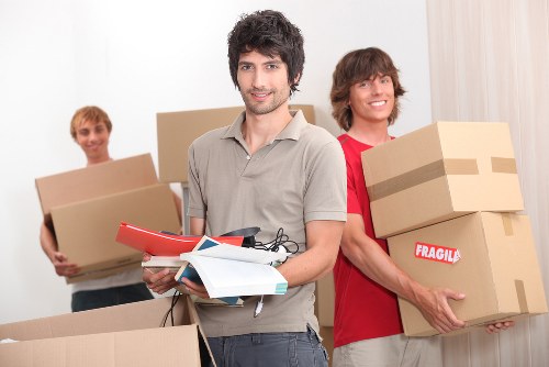 Careful loading of student items for a local move