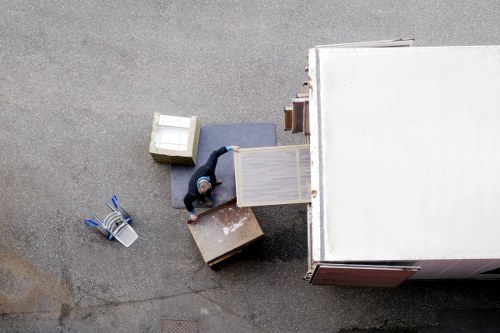 Moving team handling access challenges for an office move near Finsbury Park