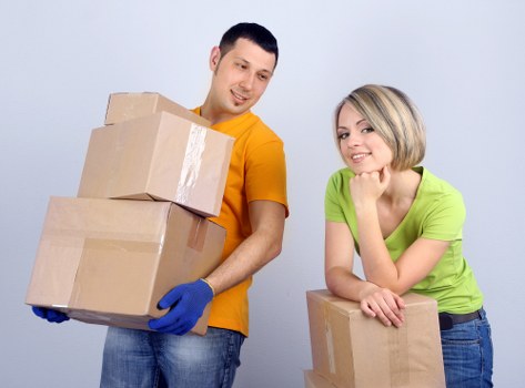 Packing and storage boxes prepared for residential and commercial customers in Finsbury Park