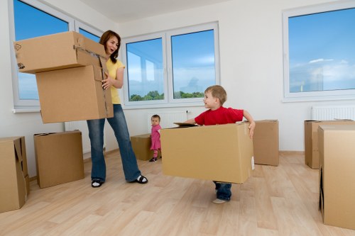 Careful packing and transport for a flat move in Finsbury Park