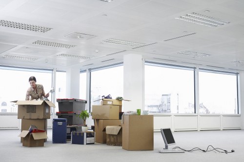 Office furniture pick-up for a local business in the Finsbury Park area